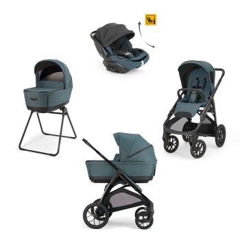 Коляска 3 в 1 Inglesina Aptica XT (Darwin Recline Evo) — (Himalaya Blue)