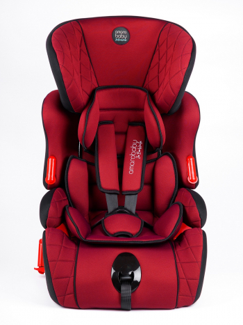 Автокресло Amarobaby Big trip — Красный/Чёрный