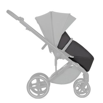 Накидка на ножки в сидение ANEX  Mev, Eli, Flo, Modu — ((rf-01) dark gray)