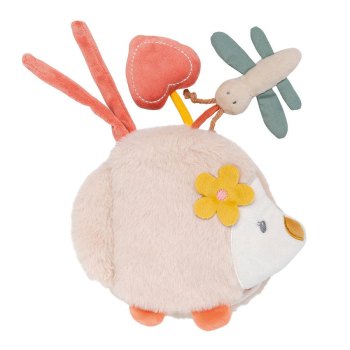 Игрушка мягкая Nattou Soft Toy Mila Zo Lana Ёжик Activity книжка 266338 — (Ёжик)