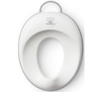 Сиденье для унитаза детское BabyBjorn — 25 / Белое с серым
