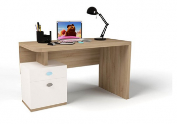 Стол письменный ABC-KING MIX BUNNY — правый