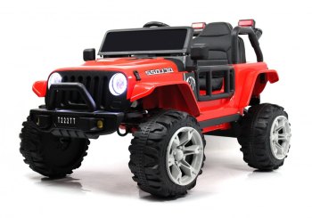 Детский электромобиль RiverToys T222TT 4WD — (красный)
