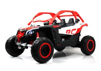 Детский электромобиль RiverToys BRP Can-Am Maverick Y111YY — (красный)