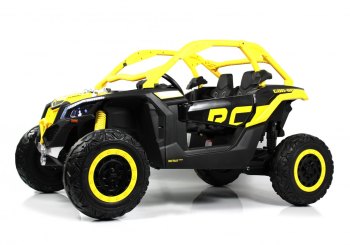 Детский электромобиль RiverToys BRP Can-Am Maverick Y111YY — (желтый)