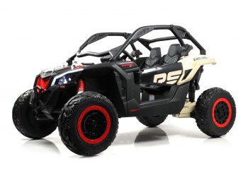 Детский электромобиль RiverToys BRP Can-Am Maverick Y111YY — (хаки)