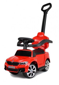 Детский толокар RiverToys BMW M5 A999MP-M с родительской ручкой — (красный)