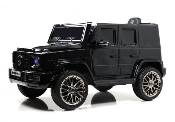 Детский электромобиль RiverToys Mercedes-AMG G63 4WD G333GG — (зеленый)