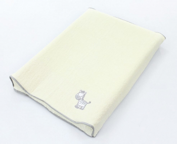 Простынь Ceba Baby на резинке на пеленальный матрасик 50x70 см — Zebra grey