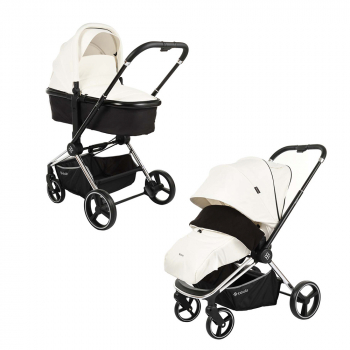 Коляска 2 в 1 Labala Raiz Lite — White (11WTE)