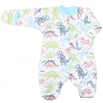 Комбинезон реглан с закрытыми ручками Веселый малыш 