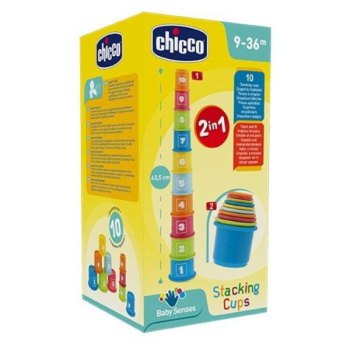 Игрушка Chicco "Занимательная пирамидка с цифрами"