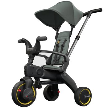 Детский складной трехколесный велосипед Doona Liki Trike S1 — (Slate Green)