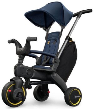 Детский складной трехколесный велосипед Doona Liki Trike S3 — Deep Blue