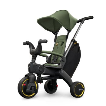 Детский складной трехколесный велосипед Doona Liki Trike S3 — Desert Green