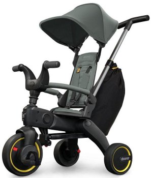 Детский складной трехколесный велосипед Doona Liki Trike S3 — Forest Grey