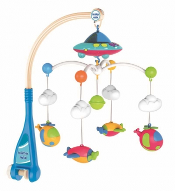 Музыкальная карусель Baby Mix — Вертолеты c проектором