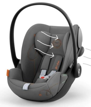 Автокресло Cybex Cloud G i-Size — (Lava Grey)