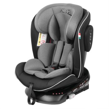 Автокресло Sweet Baby Crosstour 360 SPS Isofix — grey/black