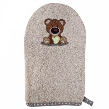 Рукавичка для купания Uviton Baby — мишка