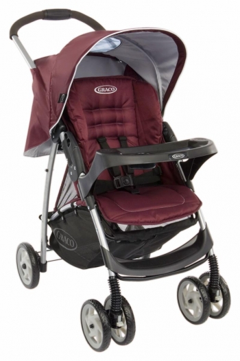 Прогулочная коляска Graco Mirage + W Parent tray and boot — Plum