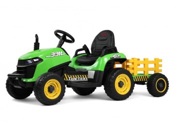 Детский электромобиль RiverToys K111KK — (зеленый)