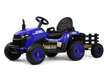 Детский электромобиль RiverToys K111KK — (синий)