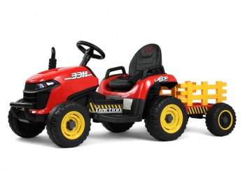 Детский электромобиль RiverToys K111KK — (красный)