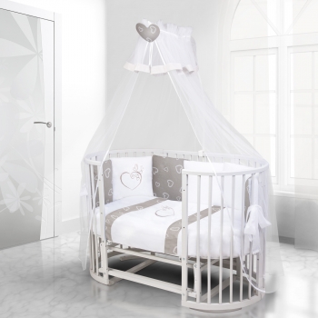 Комплект постельного белья Esspero Colorit — Heart Grey