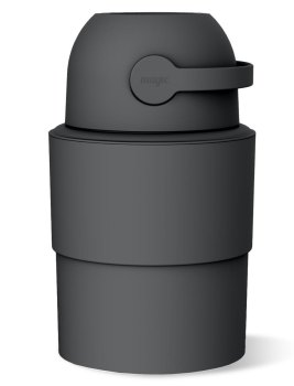 Накопитель подгузников Magic Diaper Pail Heka M Telescopic — (GRAPHITE)