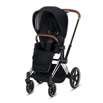 Прогулочная коляска Cybex Priam III (шасси Chrome) — Premium Black