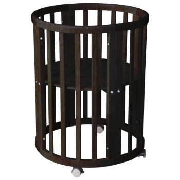 Детская кроватка Polini Simple 910 — Венге