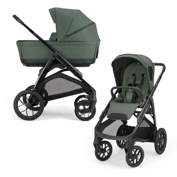 Коляска 2 в 1 Inglesina Aptica XT с подставкой под люльку Stand Up — (Taiga Green 2026)