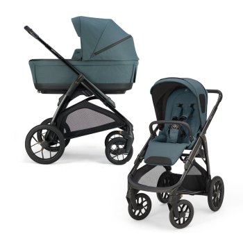 Коляска 2 в 1 Inglesina Aptica XT с подставкой под люльку Stand Up — (Himalaya Blue 2026)
