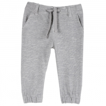 Брюки Chicco в полосочку — размер 080, цвет серый