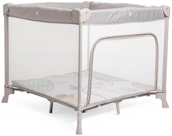 Кровать-манеж Chicco Open Box — (WOODLAND)