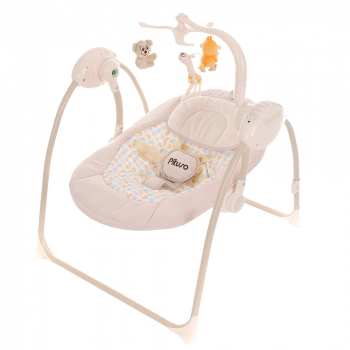 Электрокачели Pituso Marbella — BEIGE/Бежевый КРУГИ