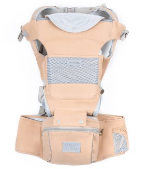 Эрго-рюкзак AmaroBaby Хипсит Carry — бежевый