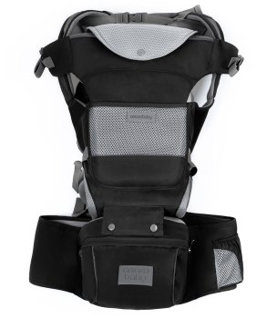 Эрго-рюкзак AmaroBaby Хипсит Carry — чёрный