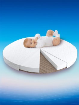 Матрас AmaroBaby со съемным чехлом Soft Dream Round 750 x 750 х 100 — (стандарт)