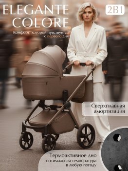 Коляска 2 в 1 Sweet Baby SBL Elegante Therma Colore