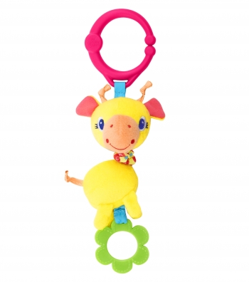 Развивающая игрушка Bright Starts "Дрожащий дружок" — Жираф