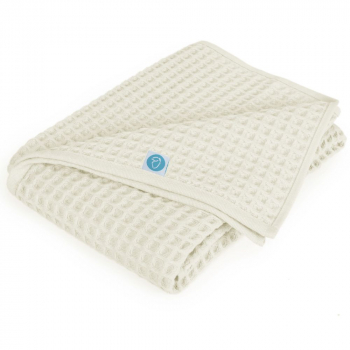 Плед Ceba Baby 90x90 вафельный — Creamy