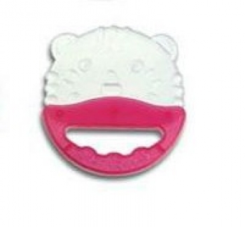 Прорезыватель-погремушка с ручкой Farlin — Тигр красный