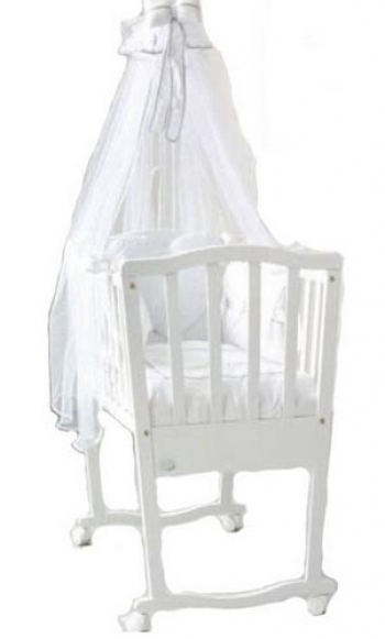 Колыбель Bambolina Candy — белый