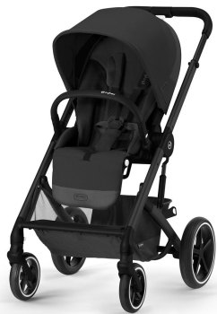 Прогулочная коляска Cybex Balios S Lux BLK — (Moon Black с дождевиком)