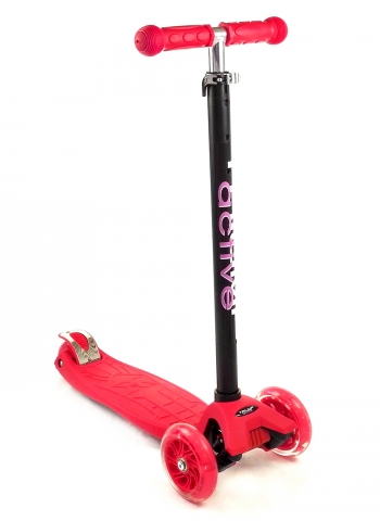 Трехколесный самокат Triumf Active Maxi Flash SKL 07-L — красный