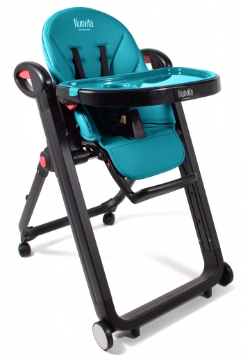 Стульчик для кормления Nuovita Futuro Nero — Turchese