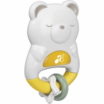 Игрушка погремушка-ночник Chicco Мишка 2 в 1