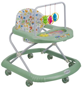 Детские ходунки Indigo Карусельки С — зеленый